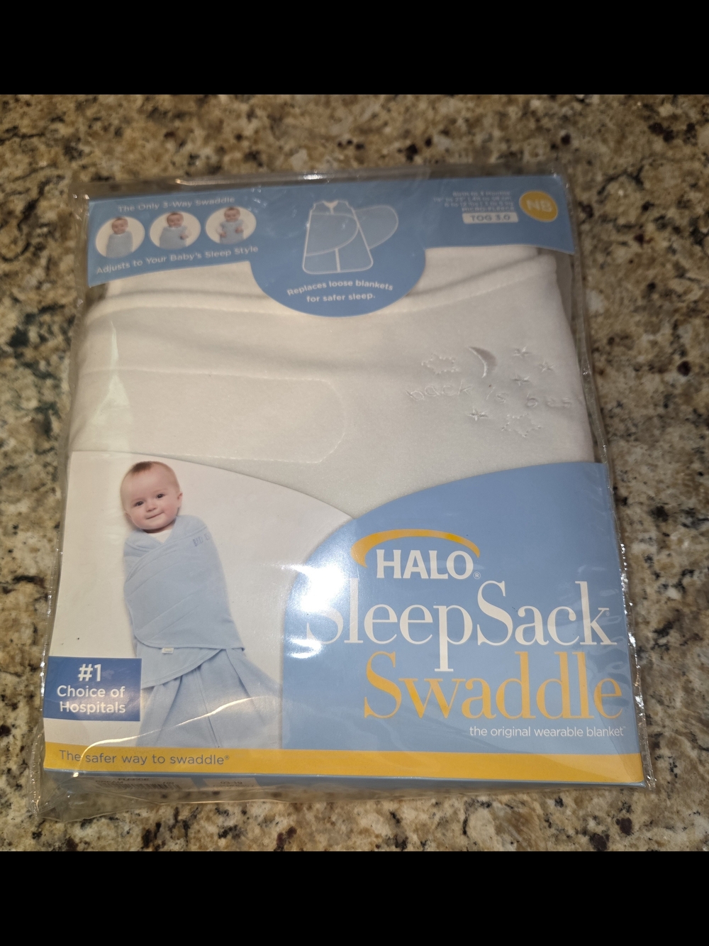 NWT HALO Baby SleepSack Swaddle Newborn To 3 Months 6-12lbs Micro Fleece